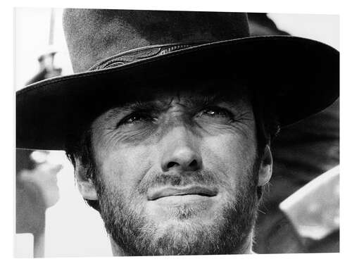 Obraz na PCV Clint Eastwood in "The Good, The Bad and The Ugly", 1966