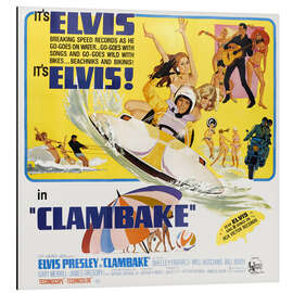 Cuadro de aluminio Elvis Presley - Clambake, 1967