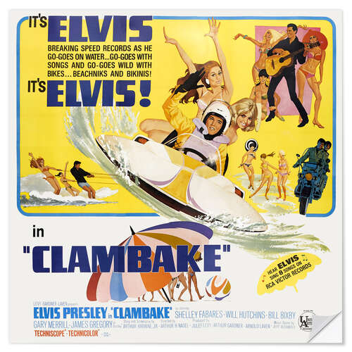 Sisustustarra Elvis Presley - Clambake, 1967