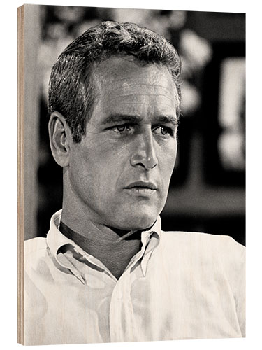 Stampa su legno Paul Newman in "Winning", 1969