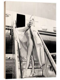 Holzbild Jayne Mansfield in "Sirene in Blond"
