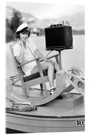 Acrylglasbild Margaret Lindsay, ca. 1930er