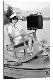 Magnettafel Margaret Lindsay, ca. 1930er