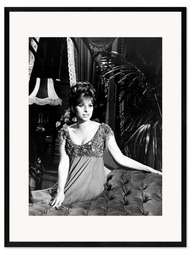 Stampa artistica con cornice Barbra Streisand in "Funny Girl"
