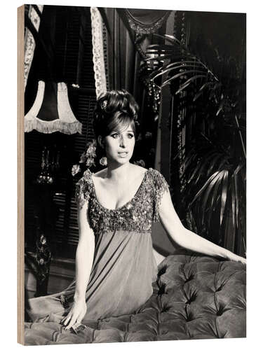 Wood print Barbra Streisand in "Funny Girl"