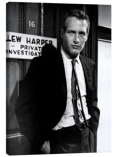 Leinwandbild Paul Newman in "Ein Fall für Harper", 1966