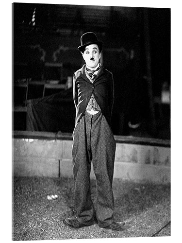 Acrylic print Charlie Chaplin in "The Circus", 1928