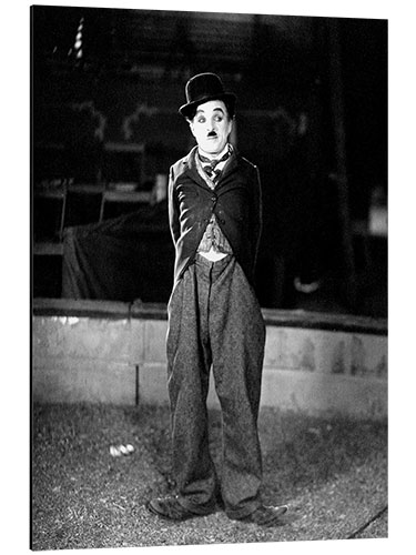 Aluminium print Charlie Chaplin in "The Circus", 1928