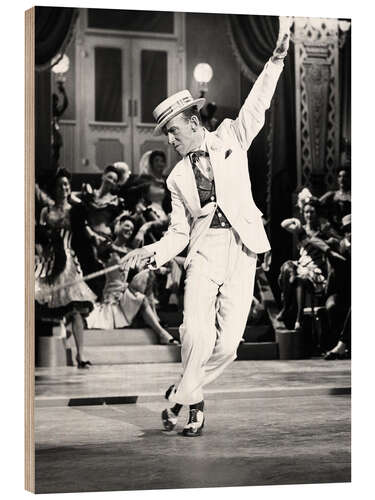 Wood print Fred Astaire in "Easter Parade", 1948