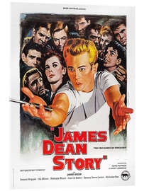 Tableau en verre acrylique The James Dean Story, 1957