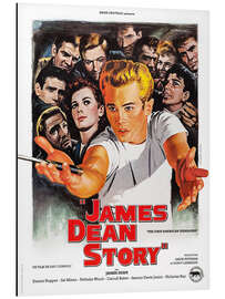 Tableau en aluminium The James Dean Story, 1957