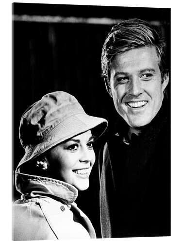 Quadro em acrílico Natalie Wood, Robert Redford in "This Property Is Condemned"