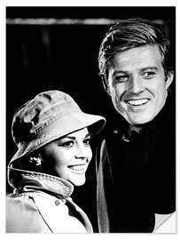 Wall sticker Natalie Wood, Robert Redford in "This Property Is Condemned"