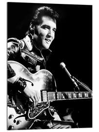 Gallery Print Elvis Presley auf der Gitarre, 1968