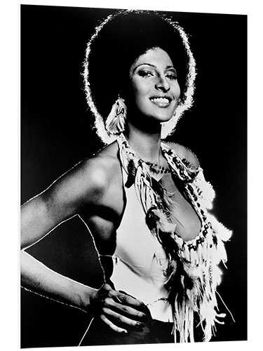 Hartschaumbild Pam Grier in "Foxy Brown", 1974