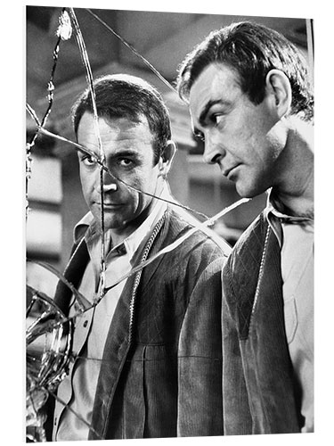 Foam board print Sean Connery in "A Fine Madness", 1966