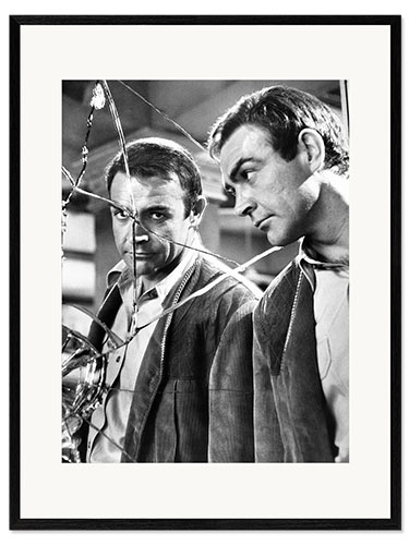 Impresión de arte enmarcada Sean Connery in "A Fine Madness", 1966