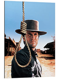 Aluminiumsbilde Clint Eastwood in "Hang 'Em High", 1968