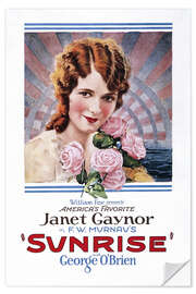 Wall sticker Sunrise - Janet Gaynor, 1927