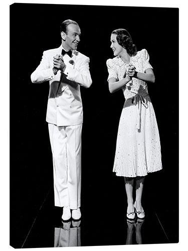 Leinwandbild Fred Astaire und Eleanor Powell in "Broadway Melody of 1940"