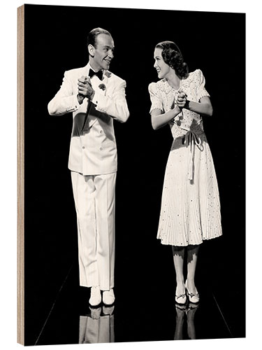Puutaulu Fred Astaire and Eleanor Powell in "Broadway Melody of 1940"