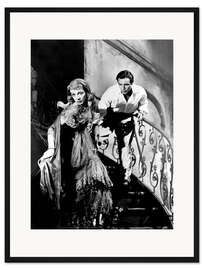 Gerahmter Kunstdruck Vivien Leigh und Marlon Brando, 1951