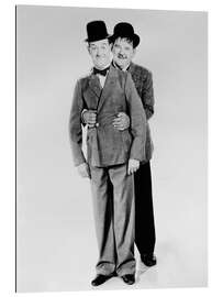 Gallery print Stan Laurel and Oliver Hardy Best Buddies