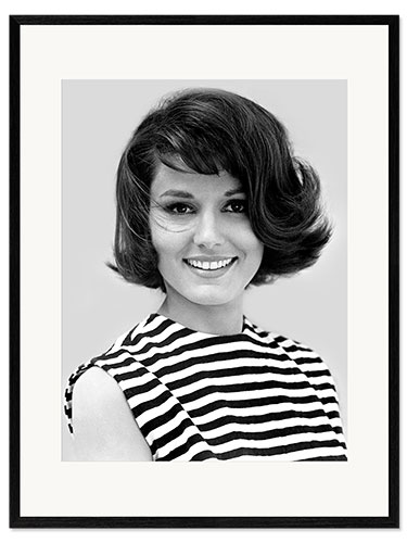 Framed art print Paula Prentiss, 1964