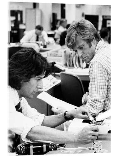 Acrylic print Dustin Hoffman and Robert Redford, 1976