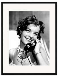 Gerahmter Kunstdruck Schneider Romy in "Boccaccio ’70", 1962