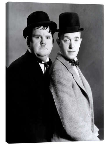 Quadro em tela Oliver Hardy and Stan Laurel, 1933