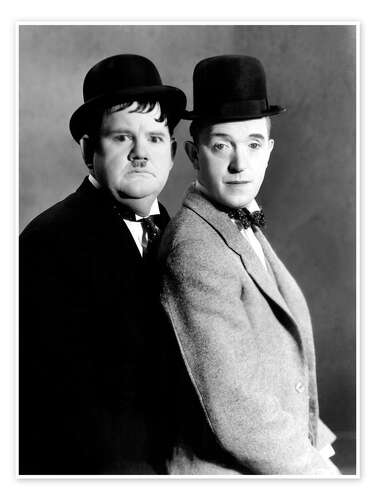 Póster Oliver Hardy and Stan Laurel, 1933