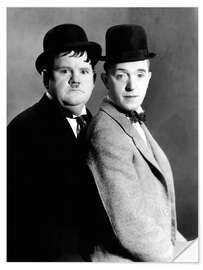 Wall sticker Oliver Hardy and Stan Laurel, 1933