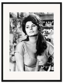Gerahmter Kunstdruck Sophia Loren in "Boccaccio '70", 1962 I