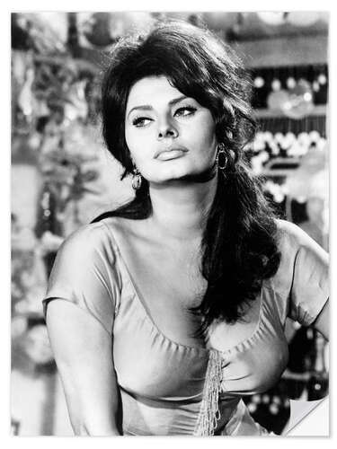 Sticker mural Sophia Loren in "Boccaccio '70", 1962 I