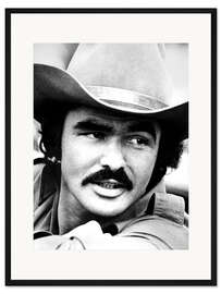 Gerahmter Kunstdruck Burt Reynolds in "Ein ausgekochtes Schlitzohr", 1977