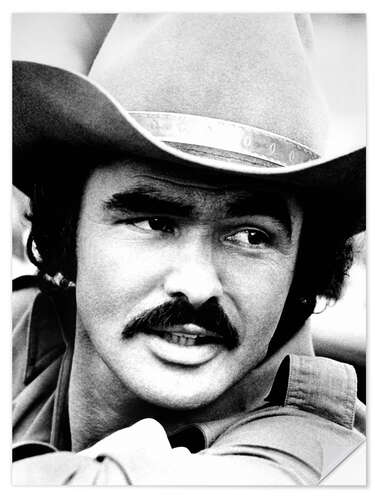 Naklejka na ścianę Burt Reynolds in "Smokey and the Bandit", 1977