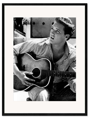 Impresión de arte enmarcada Elvis Presley in "Follow That Dream"