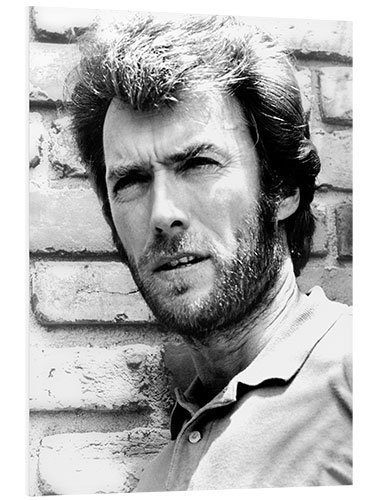 Hartschaumbild Clint Eastwood in "Betrogen", 1971