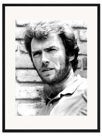 Gerahmter Kunstdruck Clint Eastwood in "Betrogen", 1971
