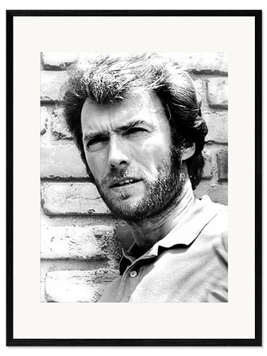 Inramat konsttryck Clint Eastwood in "The Beguiled", 1971