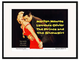 Framed art print Marilyn Monroe in "The Prince and the Showgirl", 1956