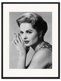 Gerahmter Kunstdruck Martha Hyer in "Verdammt sind sie alle", 1958
