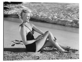 Magnettafel Rita Hayworth in Acapulco, 1947