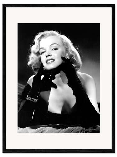 Impression artistique encadrée Marilyn Monroe, 1951