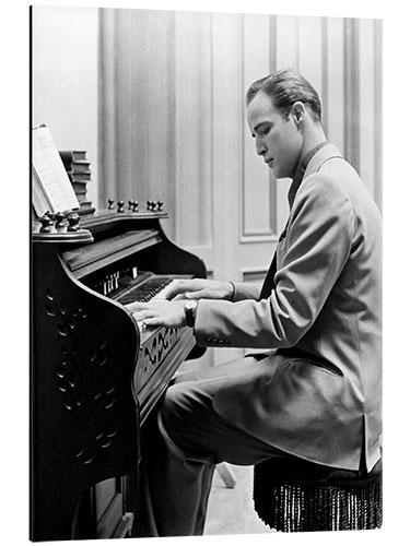 Aluminium print Marlon Brando, "Guys and Dolls", 1955