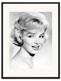 Gerahmter Kunstdruck Marilyn Monroe in "Machen wir's in Liebe", 1960