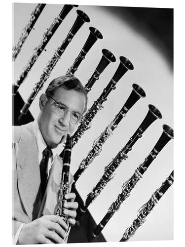 Acrylglasbild Benny Goodman, 1948