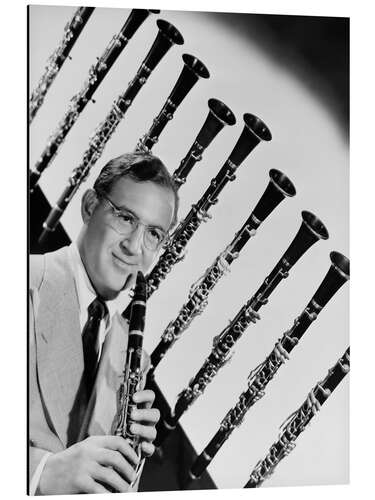 Quadro em alumínio Benny Goodman in "A Song Is Born", 1948