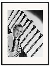 Gerahmter Kunstdruck Benny Goodman, 1948
